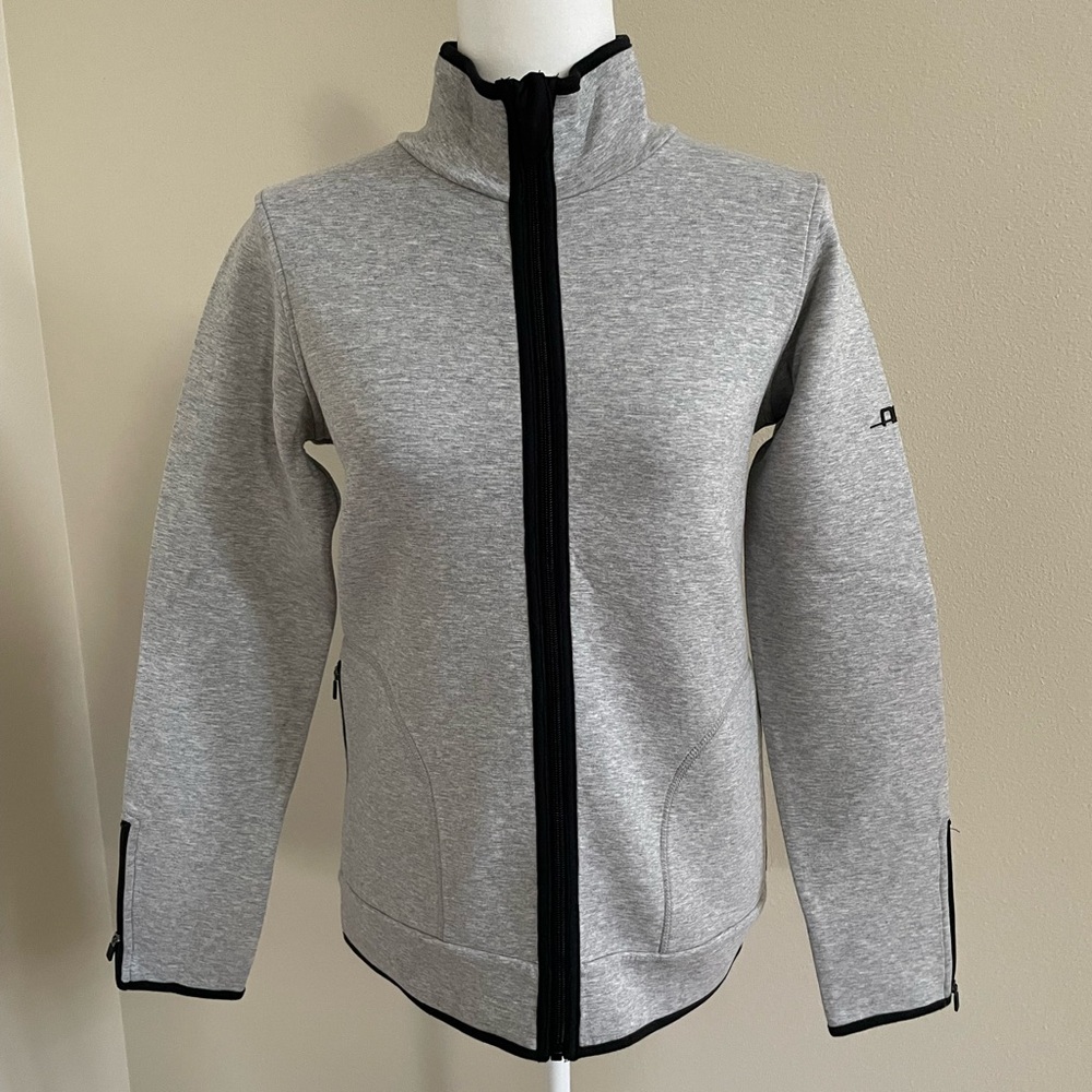 NWT Alessandro Albanese Barletta Bonded Lady Jacket, Grey, Small